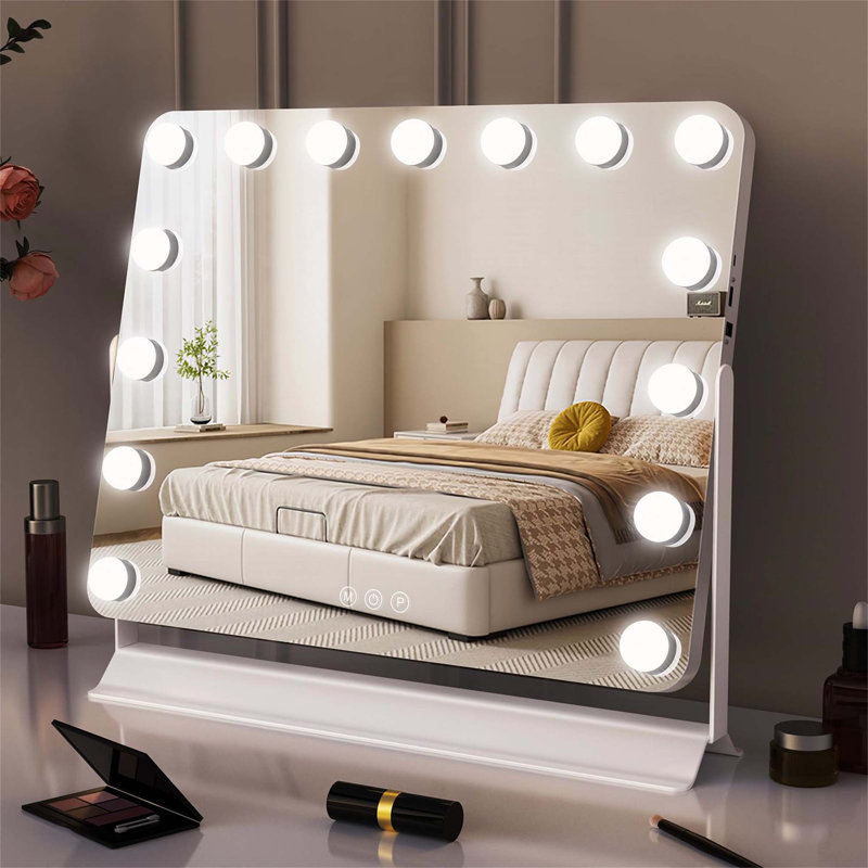 Demetrias Metal Rectangle Floor Mirror