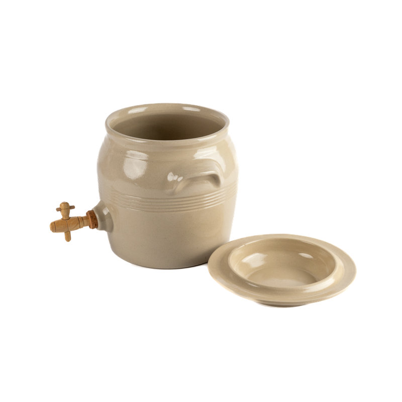 Pot à baies vinaigre rétro, 4 L, Blanc