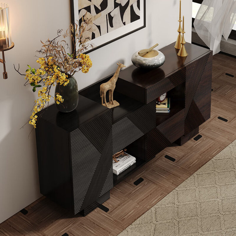 Buffet Italian Light Luxury, H 33,46 po x l 55,12 po x P 15,75 po