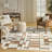 Nordic High-Low Pile Power Loomed Abstract Area Rug-1894185312
