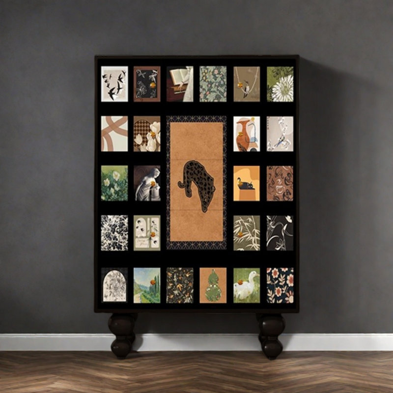 Five Drawer Wooden  Storage Chest