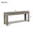 Console Table/Sofa Table with Storage Drawers and Bottom Shelf for Entryway Hallway-384889429