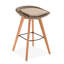 Leandra Outdoor Teak Bar Stool