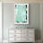 Teal Cascade II -Framed Print