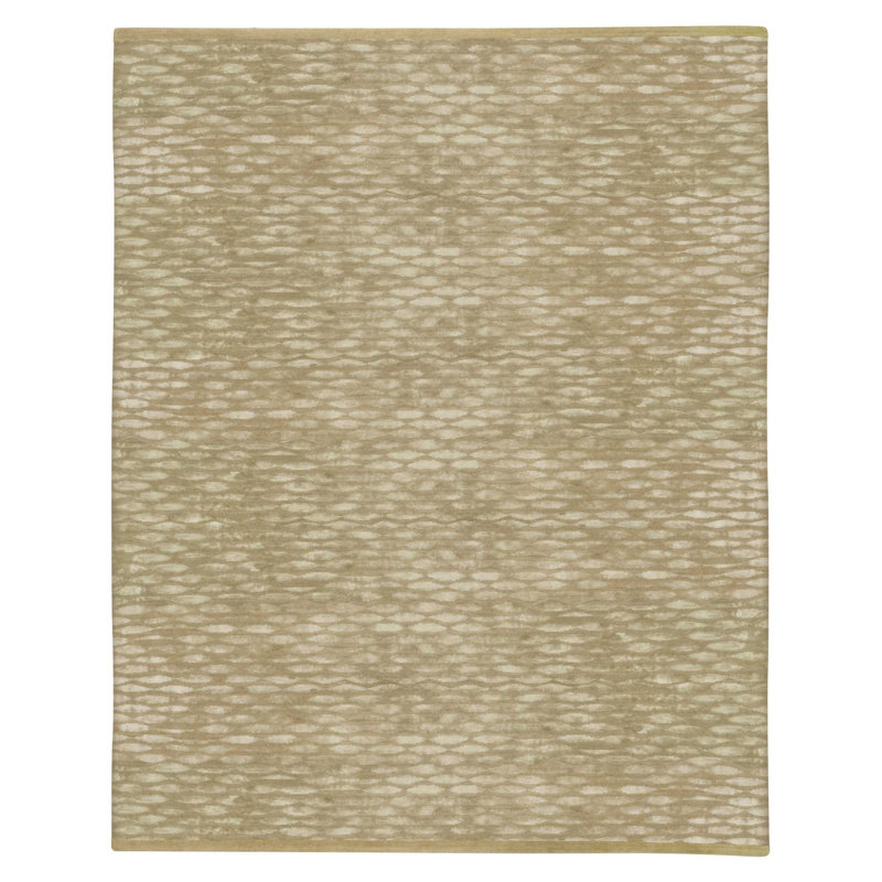 Tempo Geometric Area Rug in Beige, Rectangle 8' x 10'