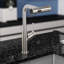 Topcraft Single-Handle Pull-Down Kitchen Faucet With 4 Spray Modes