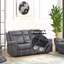 Causeuse en microfibre Zubaida