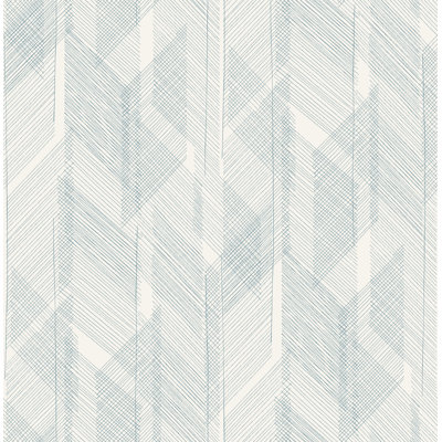 Papier peint Bryant Blue Crosshatch
