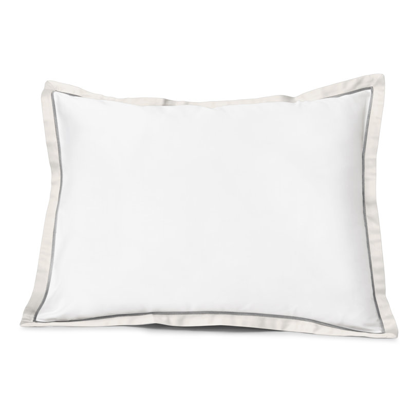 Luna Sham, King Sham, White/Pearl