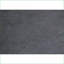 Table de chevet transitionnelle en velours gris avec 2 tiroirs