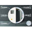 Huldar Glass Flat Wall Mirror