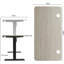 Adjustable Metal Base Standing Desk-1667186311