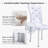 Modern Dining Chairs with PU Leather Cushioned Spring Pack-1773973621-1773973618-1773973628
