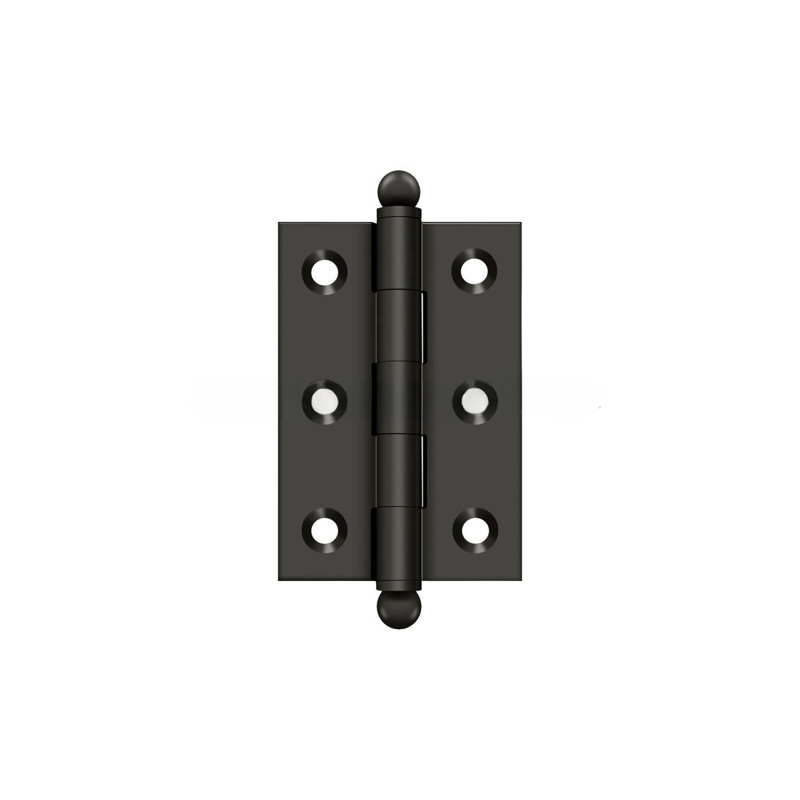 2.5'' x 1.69'' Butt Bearing Hinge, Oil-Rubber Bronze