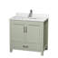 Sheffield 36" Freestanding Single Bathroom Vanity with Quartz Top-694554678-694554679-694594335