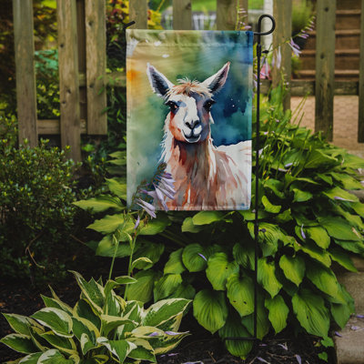 Drapeau de jardin de lama