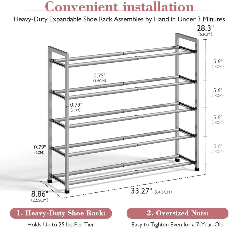 Metal Shoe Rack