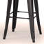 Tabouret 30 "en métal / bois (ensemble de 2)-738763716