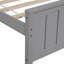 Lit plateforme en bois simple (lit)-1491614317