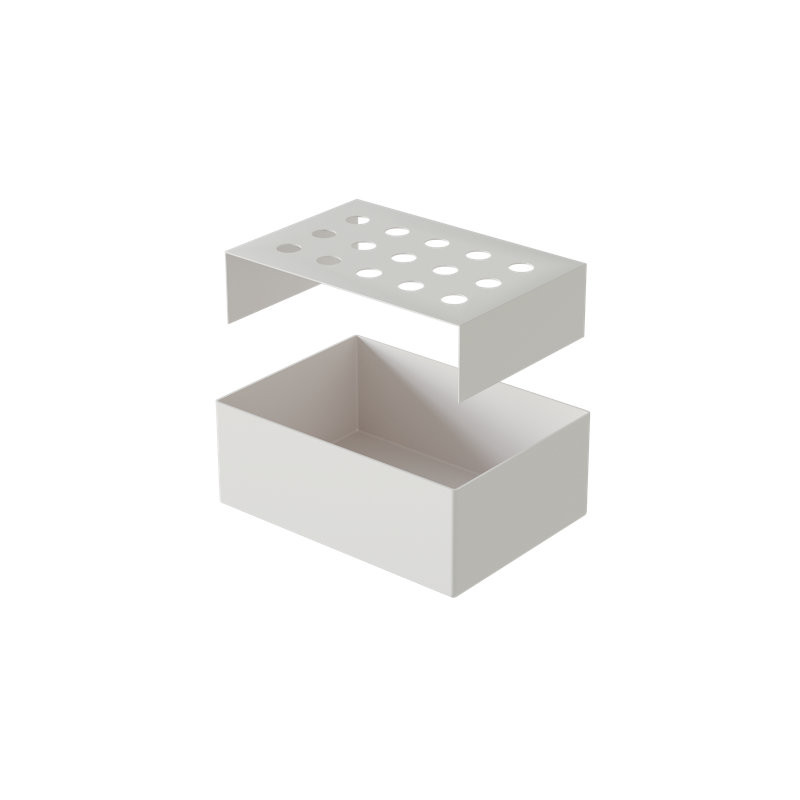OMIA Soap Dish, White