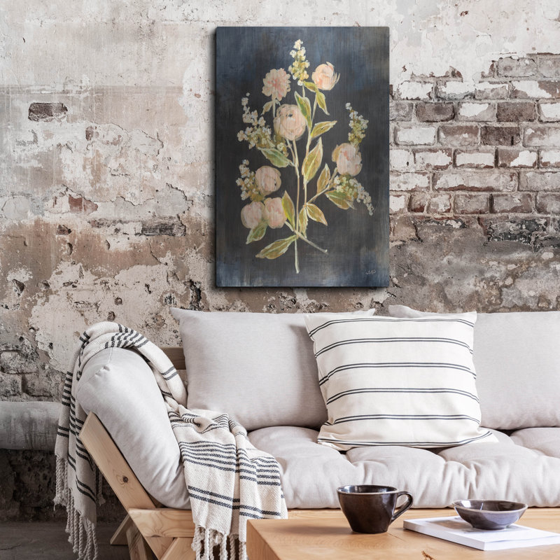 «Fleet Blooms 2» par Julia Purinton, art mural en métal, H 36 po x l 24 po