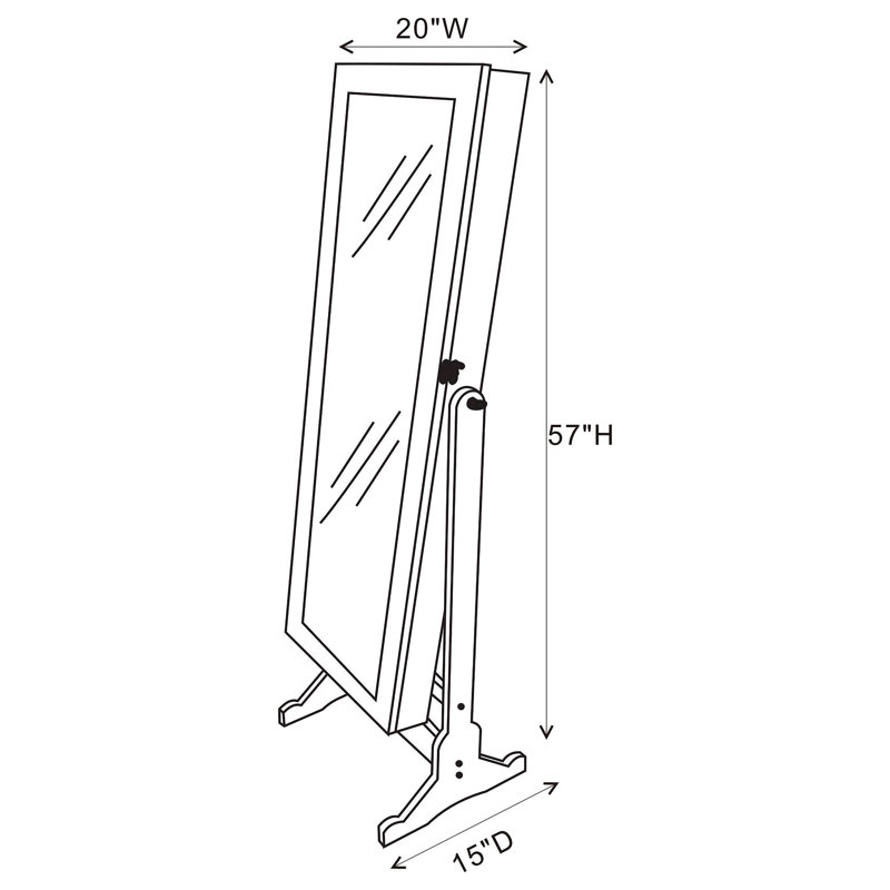 Dilshana Rectangle Mirror