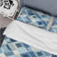 Blue Modern Rhombus IV - Ensemble de housse de couette moderne-109144819