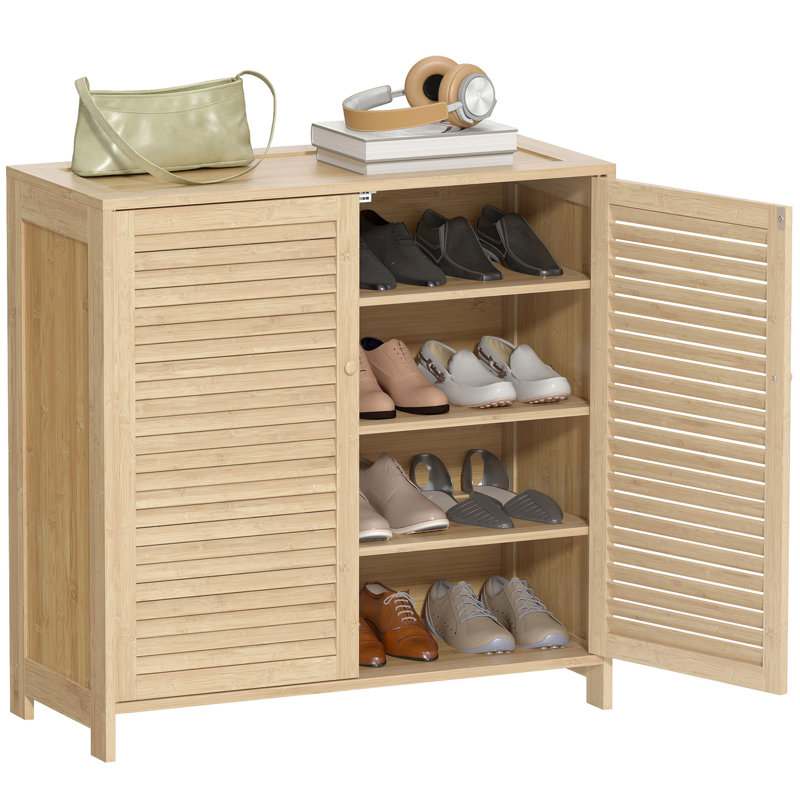 14 Pair Shoe Storage Cabinet