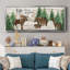 Better in the Woods - Toile avec cadre-110587280