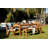 Dille Rectangular Eucalyptus Outdoor Dining Table , 69'' in. W 35'' in. D