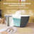 67'' Freestanding Soaking Acrylic Bathtub-100206220