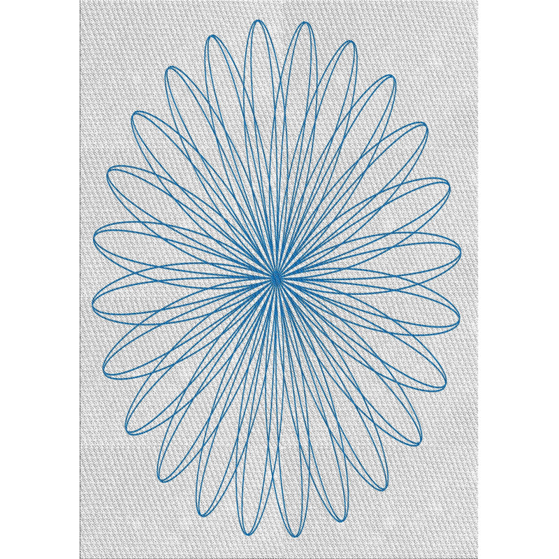 Tapis de zone gris en laine touffeté à la main Breuer
