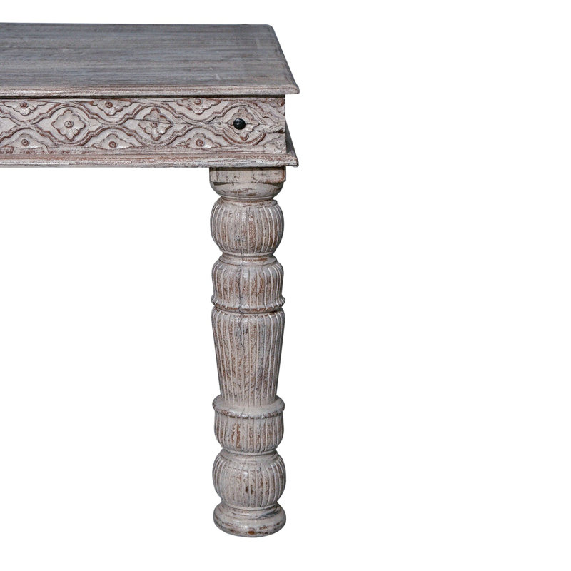 Solid Wood Dining Table, 31"H x 84"L x 40"W