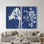 Cyan Flowers Set Set by Oliver Gal-1580755854-1580755862