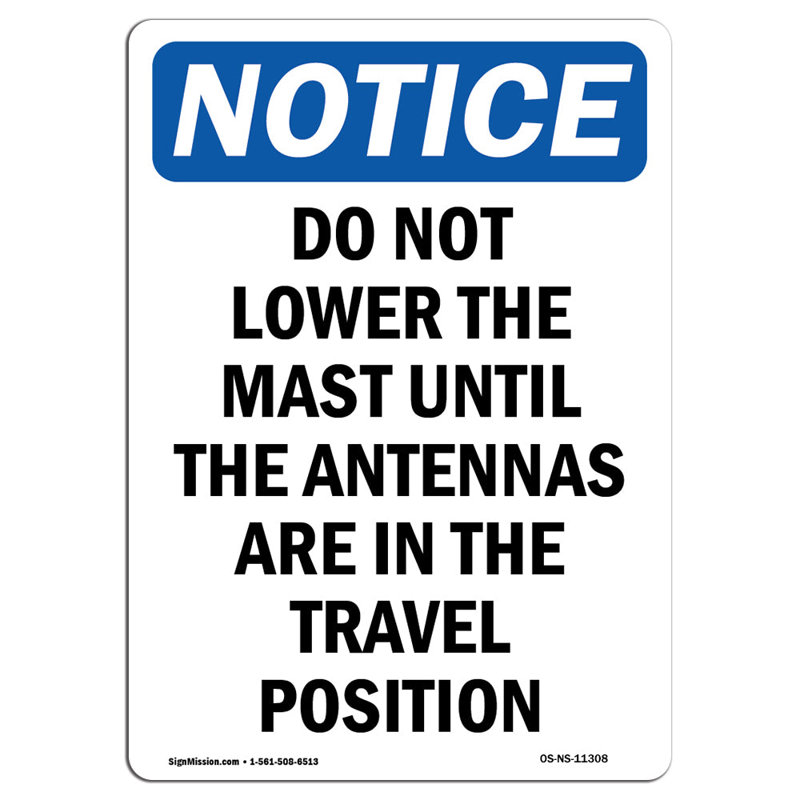 Notice Sign