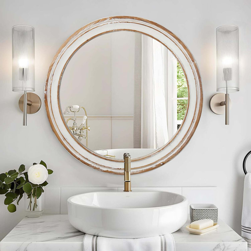 Miroir mural 31,5 po, 31,5 po x 31,5 po