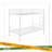 Twin Over Twin Metal Bunk Bed-503669965