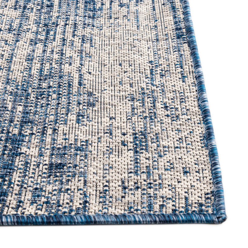 Penson Abstract Indoor / Outdoor Rug, Rectangle 5'3" x 8'