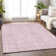 Premium Machine Washable Prisco Pink Rug
