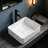 Topcraft 14.76" White Ceramic Bathroom Vessel Sink