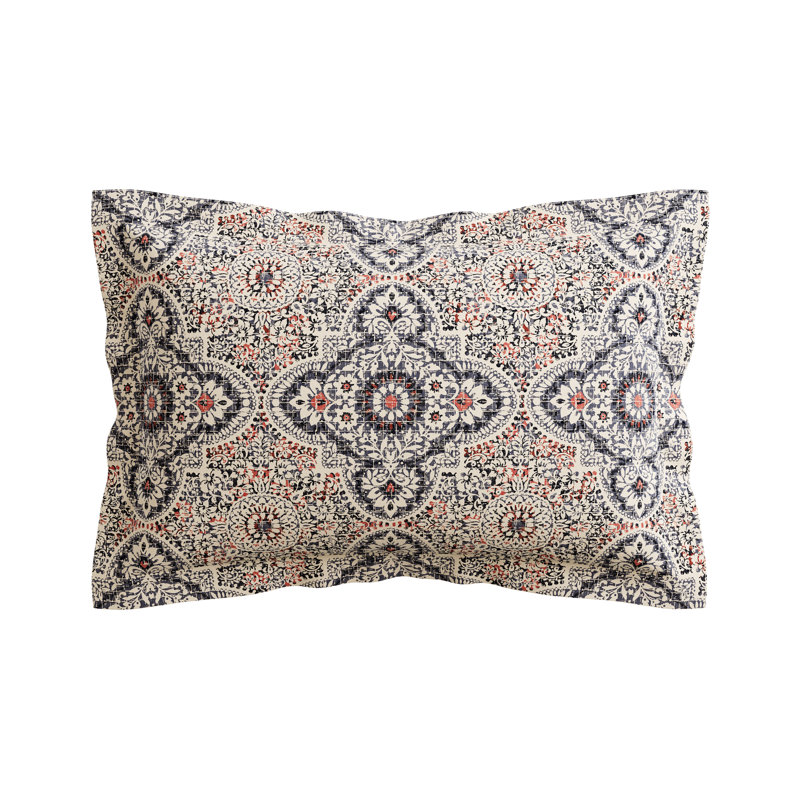 Nena Cotton Percale Duvet Cover Set, Double - 2 Pillowcases (48 x 74 cm)