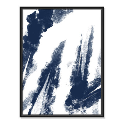 Ferne "Navy Striking Seams 2" Print
