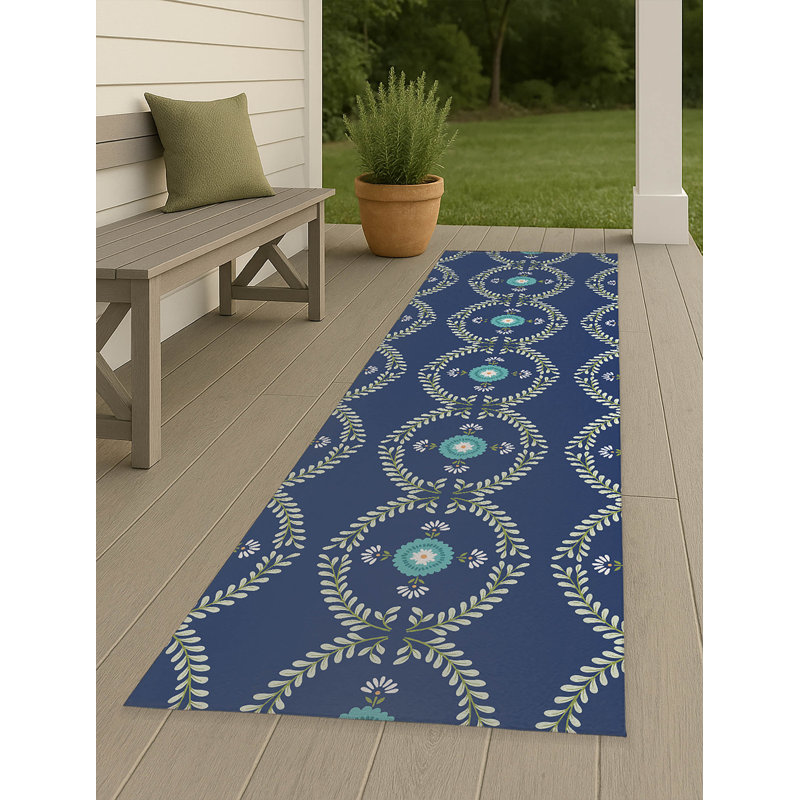 Bree Non Slip Outdoor Rug, Runner 2'6" x 8'