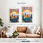 Portland Roses City sur impression sur toile-370267588