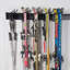 Système de rangement pour garage Support mural pour skis Porte-skis Fixation à la maison