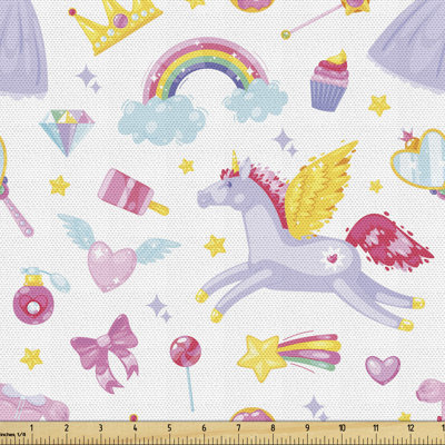 Charlotta Unicorn Pegasus Multi-Purpose Fabric