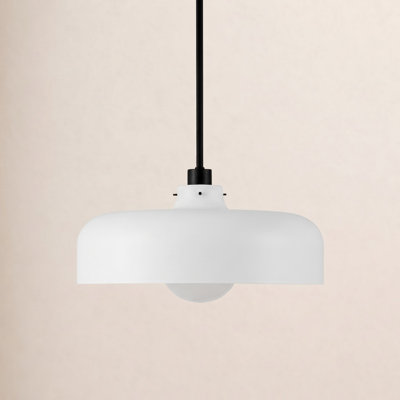 Villa Single Light Steel Dimmable Pendant