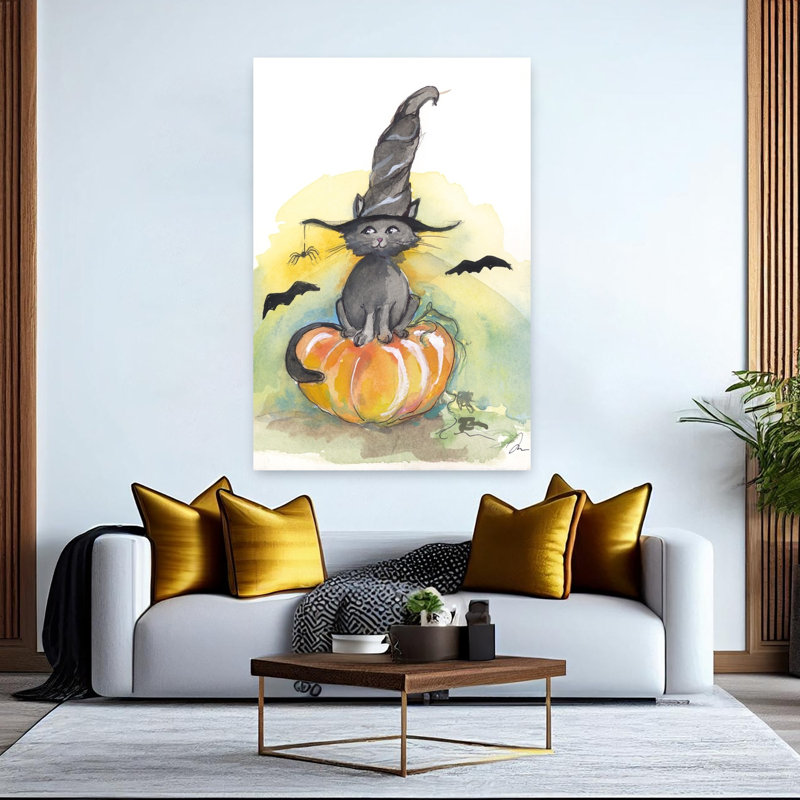Art de fruit chauve-souris abstrait contemporain, H 60 po x l 40 po