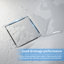 Slip-Resistance 32mm H Square White Shower Tray-1947111104