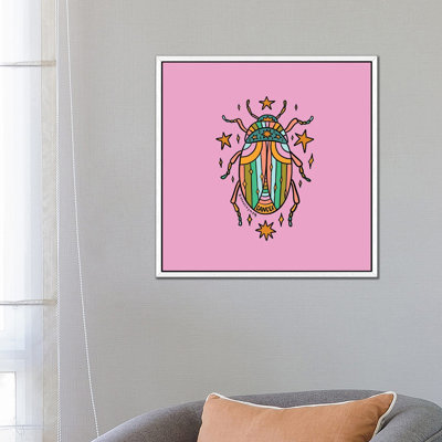 Cancer Beetle by Doodle By Meg - Gallery-Wrapped Canvas Giclée on Canvas
